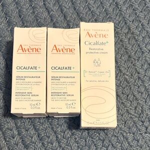 Avène Cicalfate+ Restorative Cream  and Serum Intense